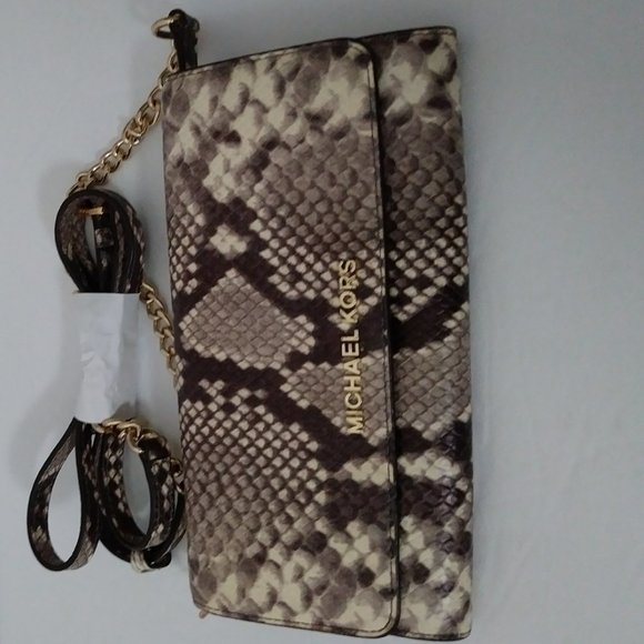 Michael Kors Snake Crossbody Small Bag - Picture 10 of 15